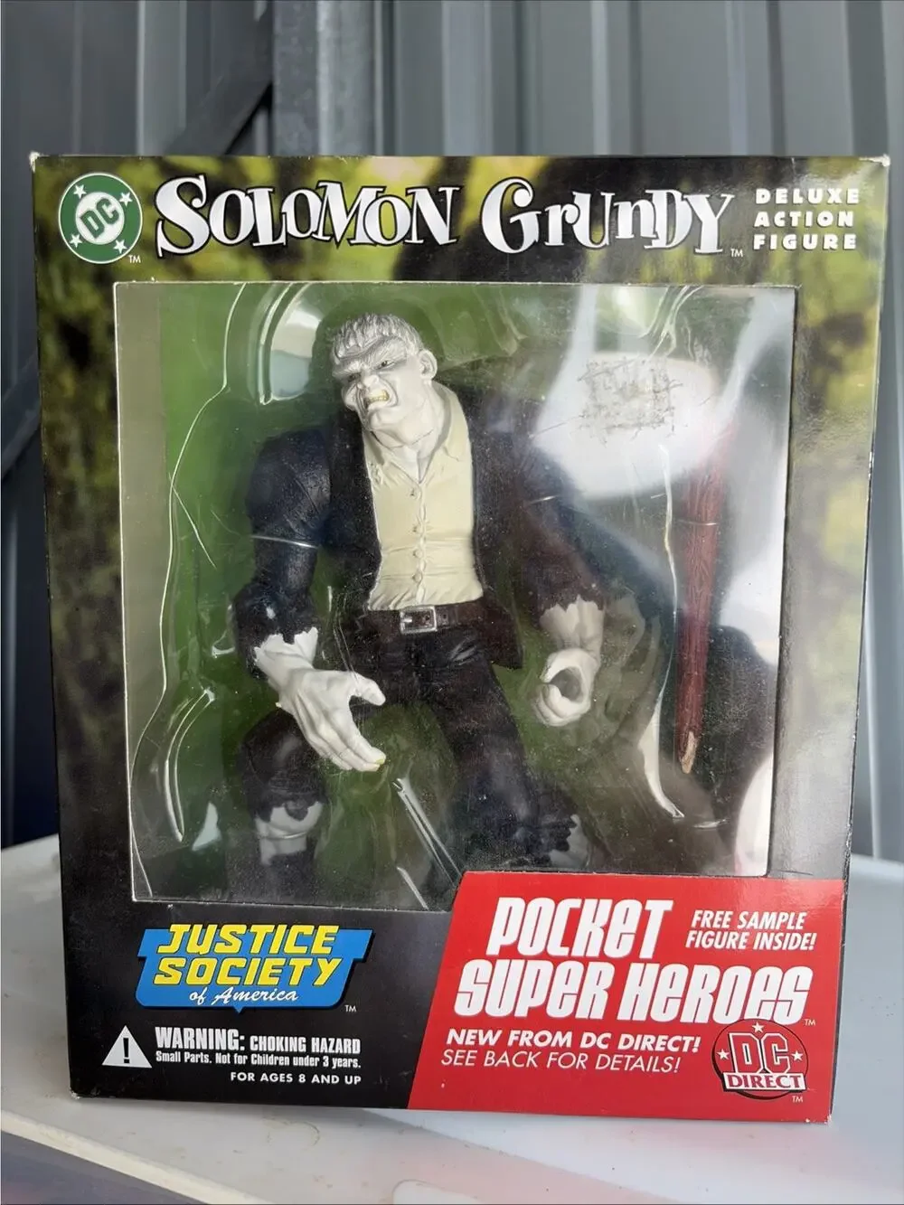 Solomon Grundy Deluxe Justice Society of America DC In Box Complete Wonder Woman
